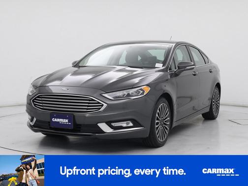 Gray 2018 Ford Fusion Titanium
