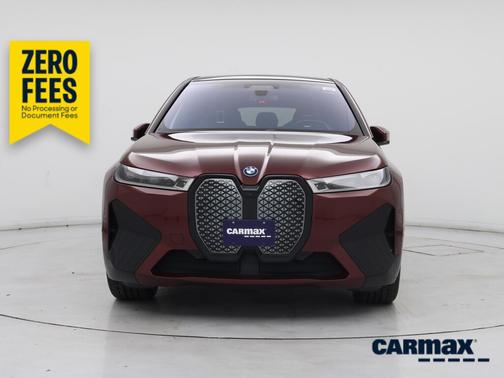 Burgundy 2022 BMW iX XDrive50i