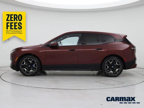 Burgundy 2022 BMW iX XDrive50i