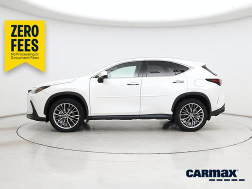 White 2022 Lexus NX 350h Luxury