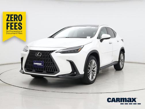 White 2022 Lexus NX 350h Luxury