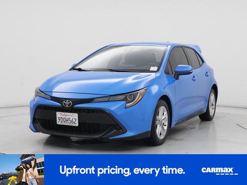 Blue 2020 Toyota Corolla Hatchback SE