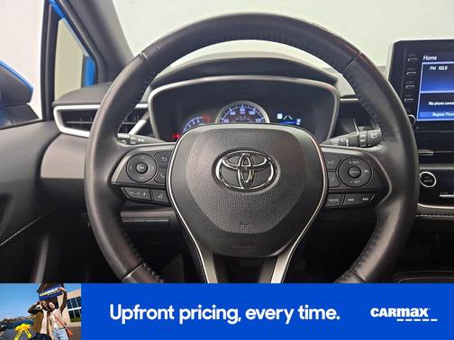 Blue 2020 Toyota Corolla Hatchback SE