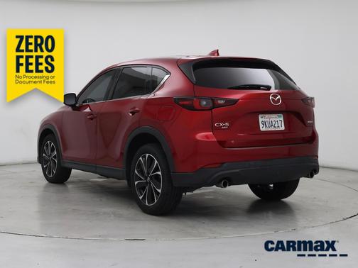 Red 2022 Mazda CX-5 2.5 S Premium Plus Package
