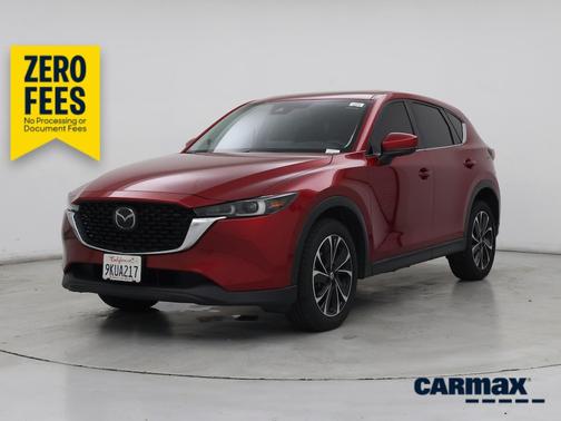 Red 2022 Mazda CX-5 2.5 S Premium Plus Package