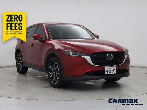 Red 2022 Mazda CX-5 2.5 S Premium Plus Package