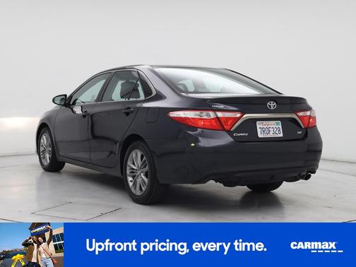 Black 2016 Toyota Camry SE