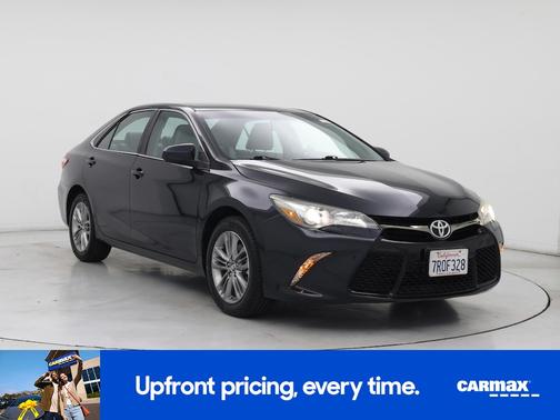 Black 2016 Toyota Camry SE