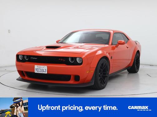 Orange 2021 Dodge Challenger R/T Scat Pack Widebody