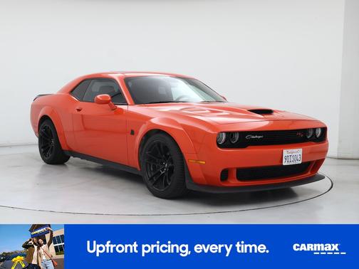 Orange 2021 Dodge Challenger R/T Scat Pack Widebody