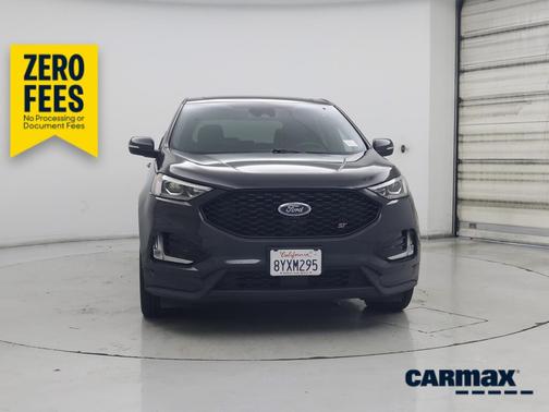 Gray 2021 Ford Edge ST