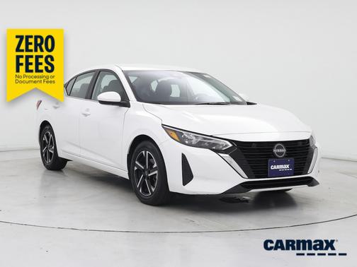 White 2025 Nissan Sentra SV
