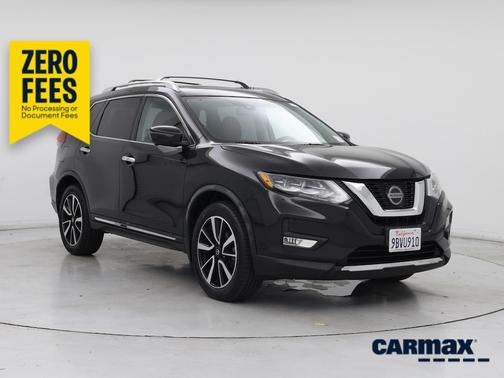 Black 2018 Nissan Rogue SL