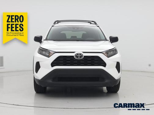 White 2021 Toyota RAV4 LE