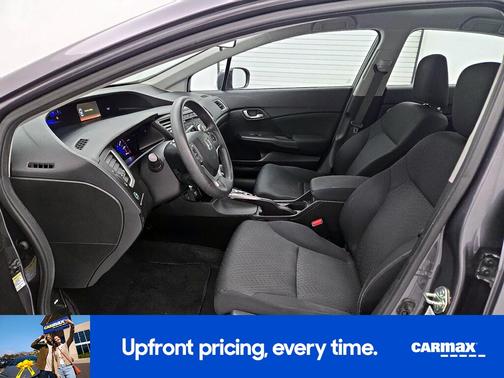 Gray 2014 Honda Civic LX