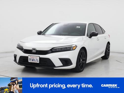 White 2023 Honda Civic Sport