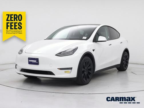 White 2021 Tesla Model Y Long Range