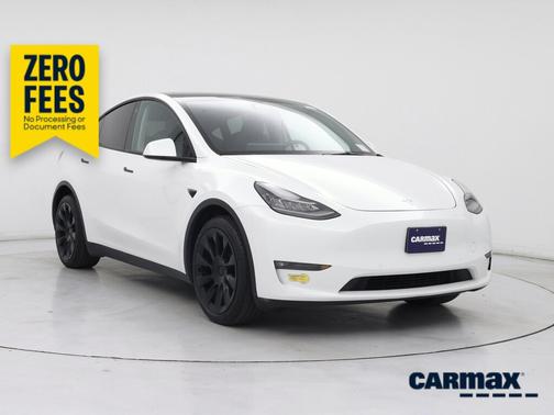 White 2021 Tesla Model Y Long Range