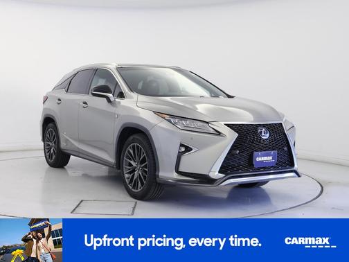 Silver 2017 Lexus RX 450h F-Sport