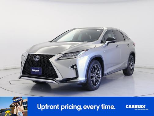 Silver 2017 Lexus RX 450h F-Sport