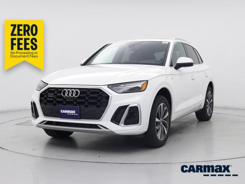 White 2024 Audi Q5 S-Line Premium Plus