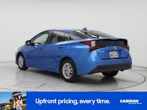 Blue 2019 Toyota Prius LE