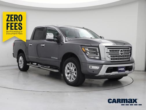 Gray 2021 Nissan Titan SL