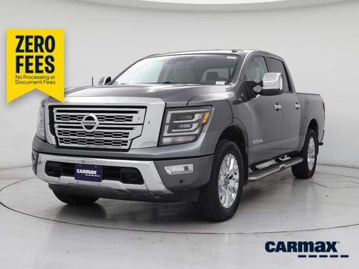 Gray 2021 Nissan Titan SL