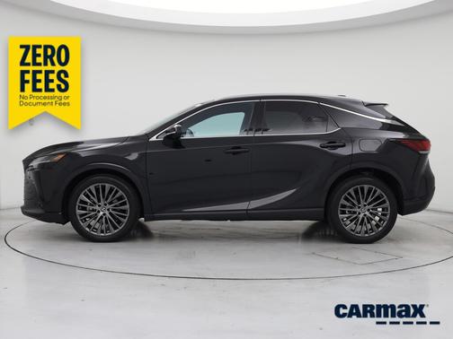 Black 2023 Lexus RX 350 Luxury