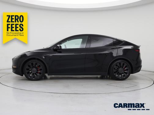 Black 2022 Tesla Model Y Performance