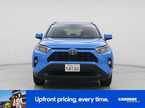 Blue 2021 Toyota RAV4 XLE
