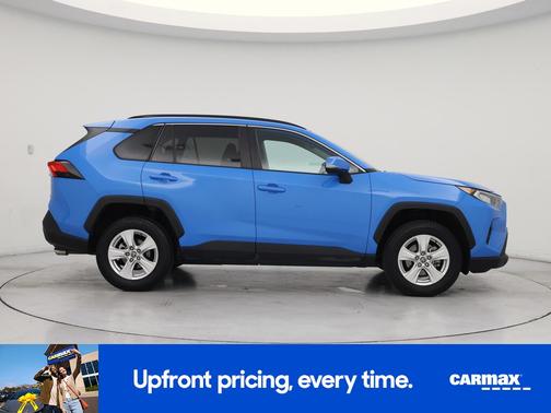 Blue 2021 Toyota RAV4 XLE