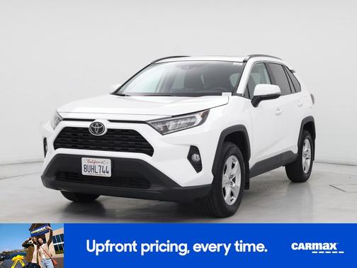 White 2021 Toyota RAV4 XLE