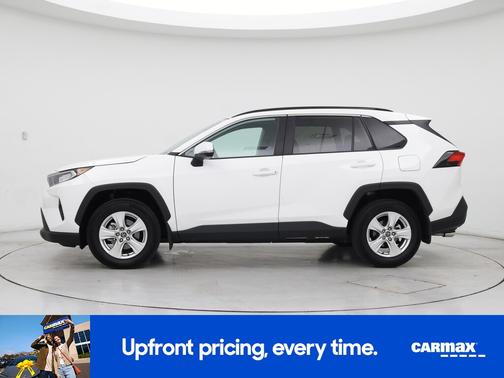 White 2021 Toyota RAV4 XLE