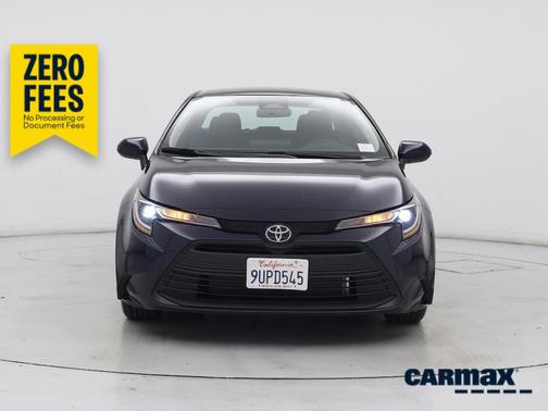 Blue 2025 Toyota Corolla LE