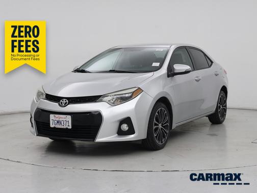 Silver 2014 Toyota Corolla S Plus