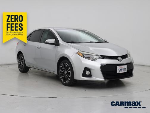 Silver 2014 Toyota Corolla S Plus