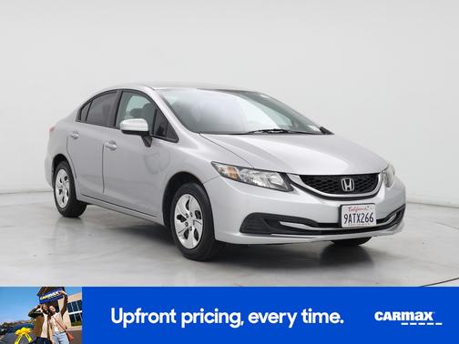 Silver 2014 Honda Civic LX