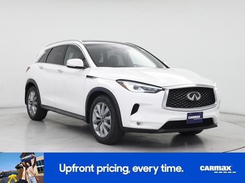 White 2022 INFINITI QX50 Luxe