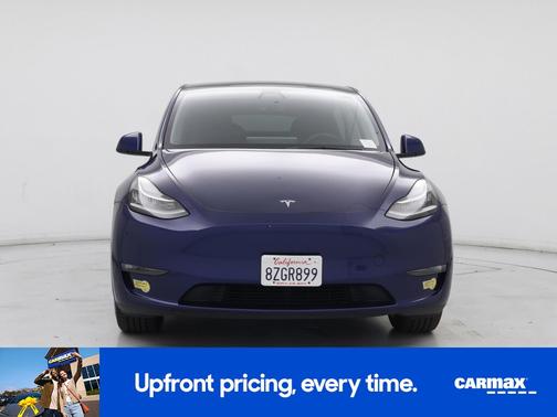 Blue 2022 Tesla Model Y Long Range