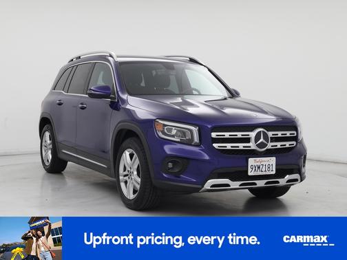 Blue 2021 Mercedes-Benz GLB 250