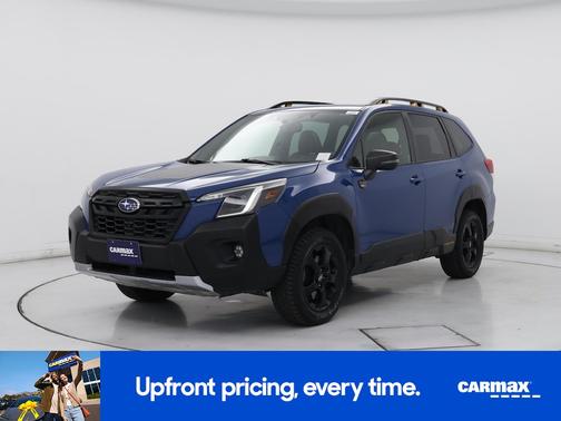 Blue 2022 Subaru Forester Wilderness
