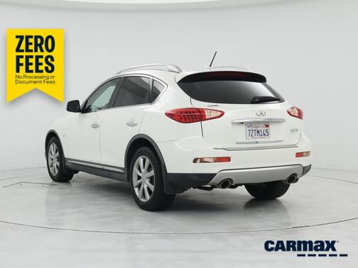 White 2017 INFINITI QX50