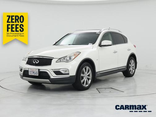 White 2017 INFINITI QX50