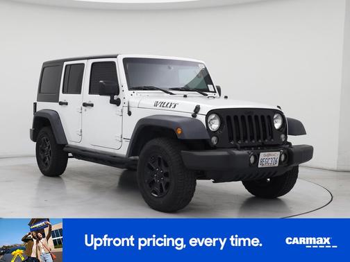 White 2018 Jeep Wrangler Unlimited Willys Wheeler