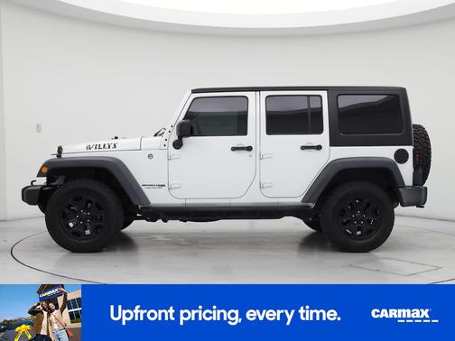 White 2018 Jeep Wrangler Unlimited Willys Wheeler