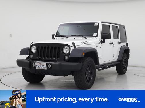 White 2018 Jeep Wrangler Unlimited Willys Wheeler