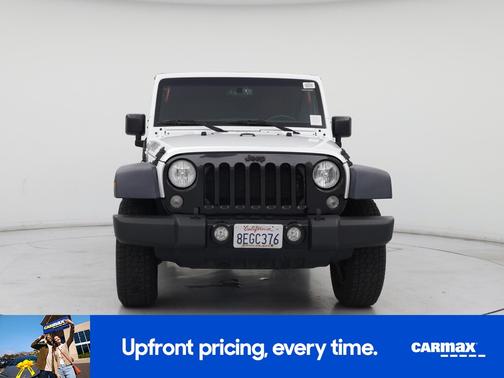 White 2018 Jeep Wrangler Unlimited Willys Wheeler
