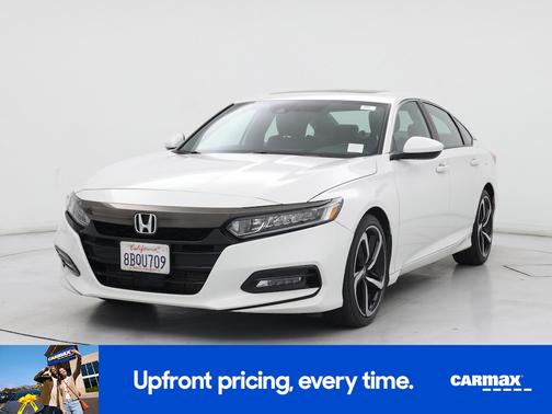 White 2018 Honda Accord Sport