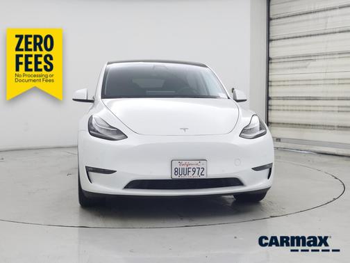 White 2021 Tesla Model Y Standard Range